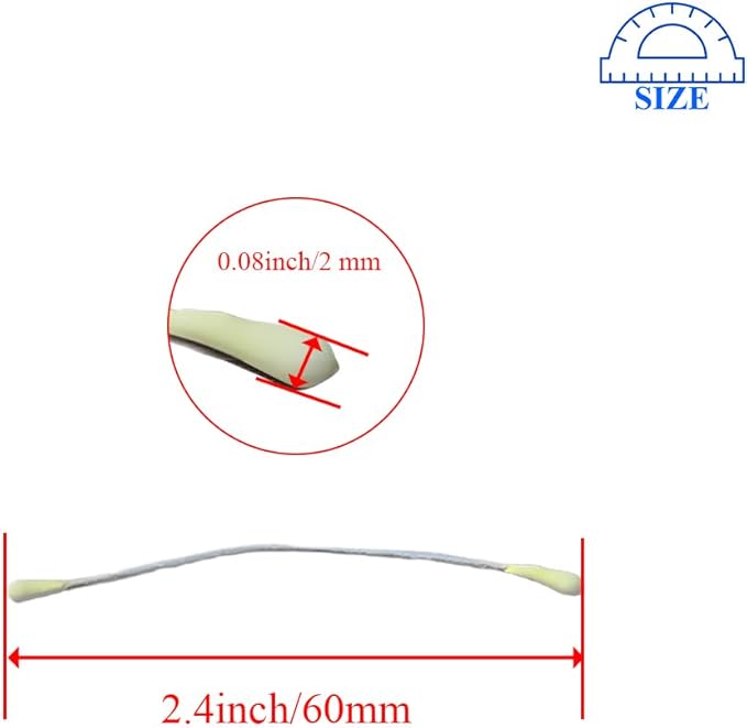 HAHIYO 700Pcs 2mm LightYellow Matte Double Head Flower Stamen Pistil - Image 2