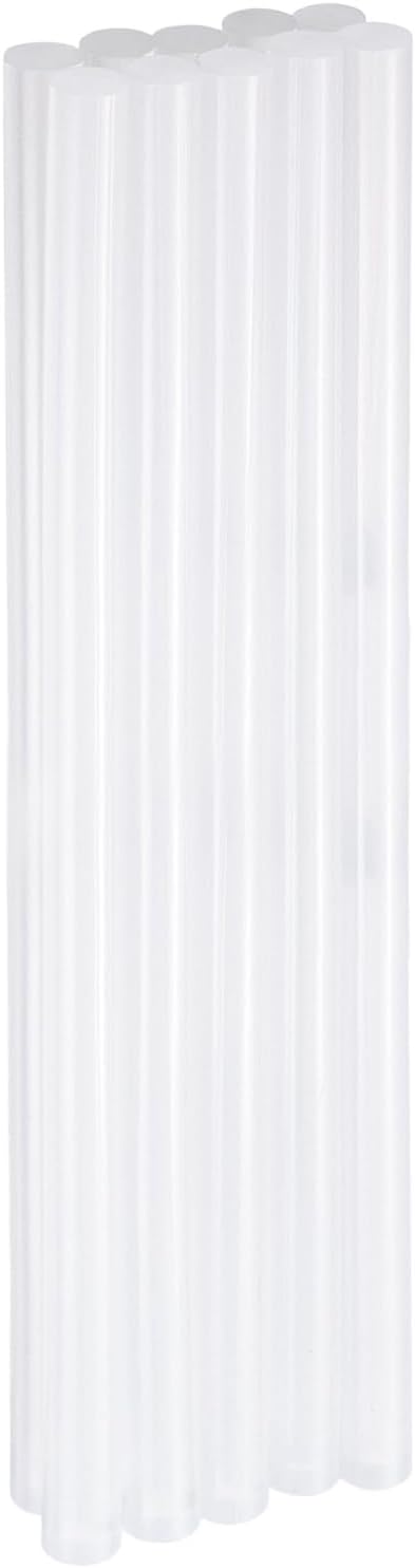 HARFINGTON 10pcs Hot Glue Sticks 0.43" Dia x 11.02" Long EVA Mini Hot Melt by HARFINGTON