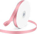 KMER LIFE 3/8" Wide x 50 Yards Pink Satin Ribbon by KMERLIFE