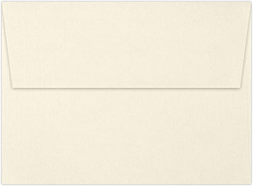 LUXPaper A7 Invitation Envelopes | Peel & Press | 5 1/4" x 7 1/4" | Natural by LUXPaper