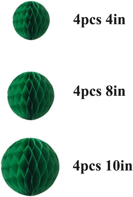 12pcs Party Honeycomb Balls Decorations - Image 2