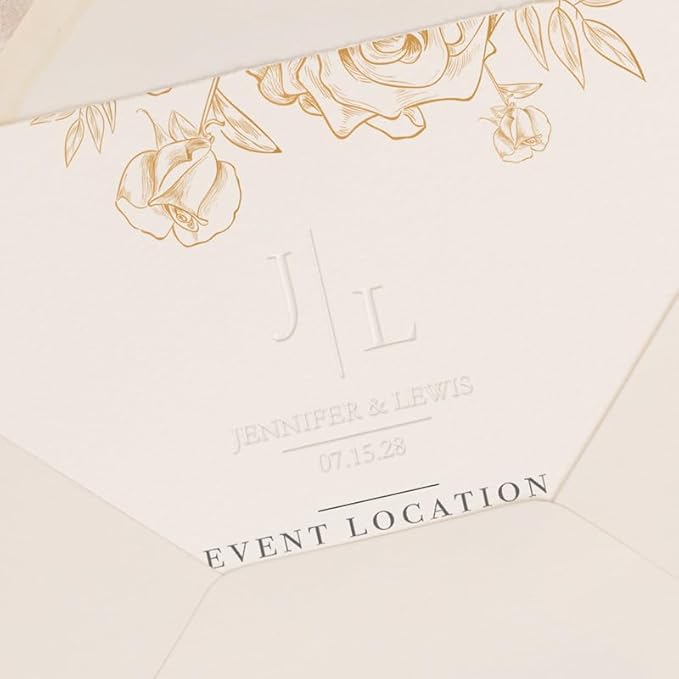 Personalized Wedding Embosser | Custom Made - Image 4