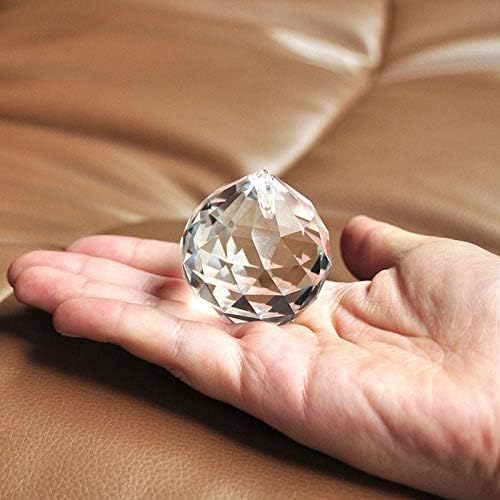 40mm 10Pack Crystal Ball Prism 1.57 Inch Decorative Ball - Image 2