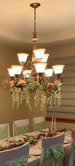 Peony Flower Garland, Rose Flower Swag - Image 3