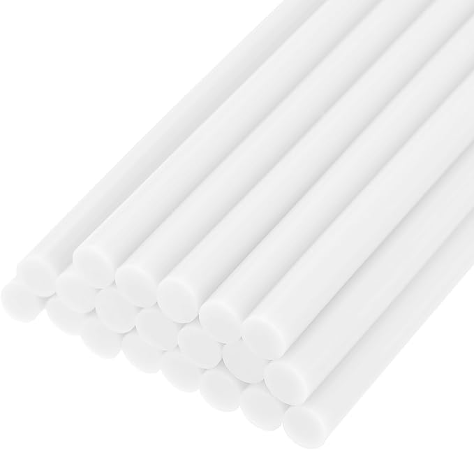 uxcell 20pcs Hot Glue Sticks for Glue Gun 11mm/0.43-inch x 4-inch Mini Hot Melt by uxcell