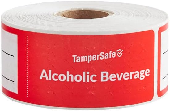 Angel's Peel Lounge Tamper Proof Stickers Roll — Tamper Evident Stickers by AngelsPeelLounge