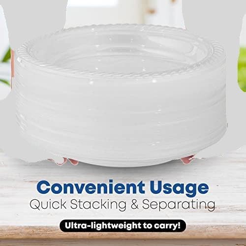 780 Piece Disposable Clear Tableware Set - Image 2