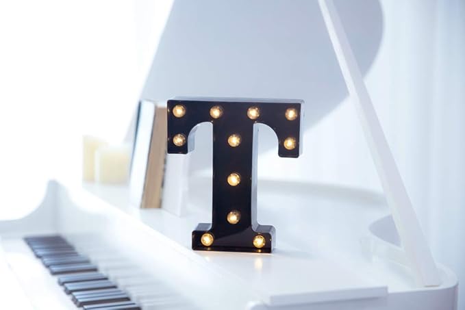 Foaky Black LED Marquee Number Lights Sign Light Up Marquee Number Lights Sign - Image 2