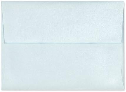 LUXPaper A7 Invitation Envelopes | Peel & Press | 5 1/4" x 7 1/4" | Aquamarine by LUXPaper