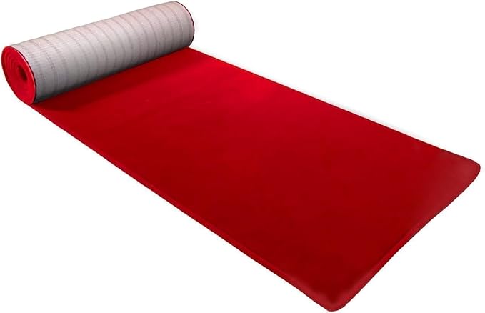 BannerBuzz Hollywood Red Carpet Aisle Non Slip Runner Runway Floor Rug by BannerBuzz