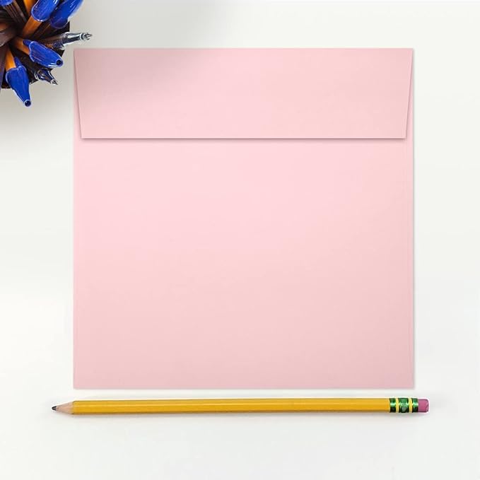 LUXPaper Square Invitation Envelopes | Peel & Press | 6 1/2" x 6 1/2" | Candy - Image 4