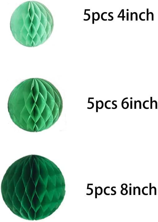 15pcs Honeycomb Balls Decorations - Image 2