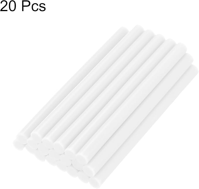 uxcell 20pcs Hot Glue Sticks for Glue Gun 11mm/0.43-inch x 4-inch Mini Hot Melt - Image 3