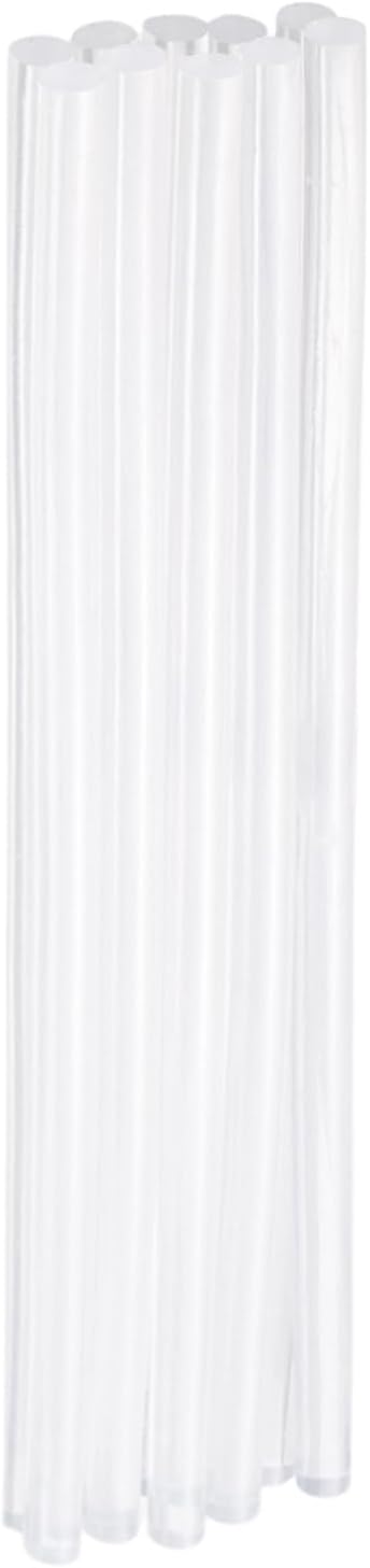 HARFINGTON 10pcs Hot Glue Sticks 0.28" Dia x 7.87" Long EVA Mini Hot Melt by HARFINGTON