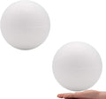 Crafare 5 Inch Foam Balls White 2Pack by Crafare