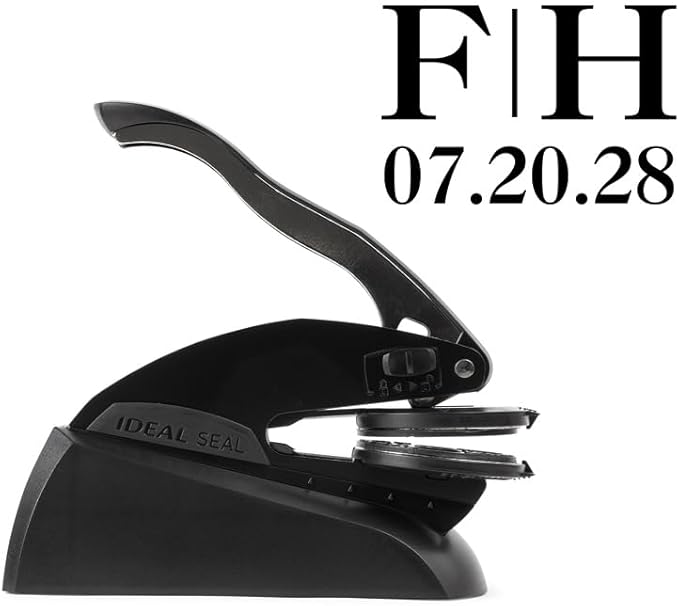 Personalized Wedding Embosser | Custom Made - Image 3