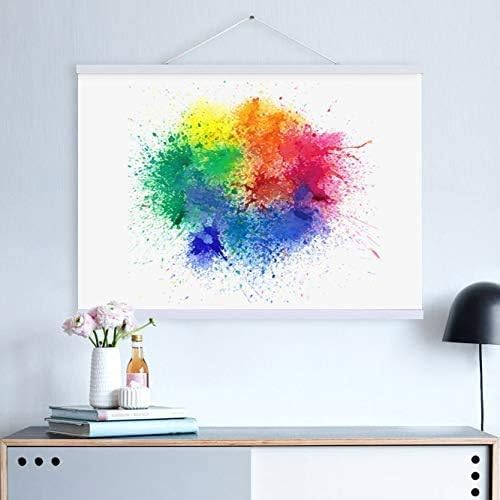 30x20 30x40 30x30 Poster Frame, Magnetic Light Wood Wooden Frame Hanger - Image 6
