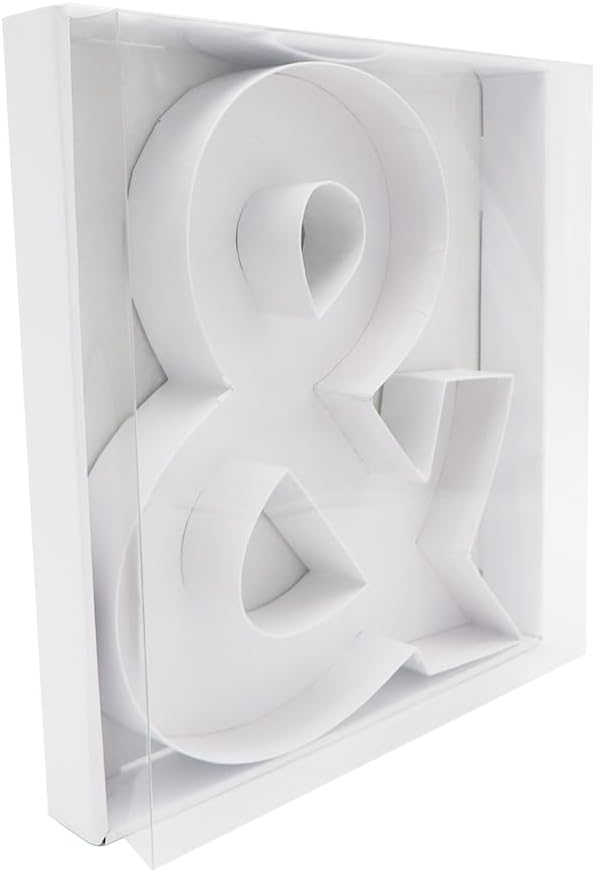 12" Fillable Cardboard Letter Charcuterie Gift Cupcake Box by ShengHeHomeDecoration