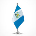 Guatemala Flag Guatemalan Flags, Small Mini Guatemalan Desk Flag, Used by Mflagperft