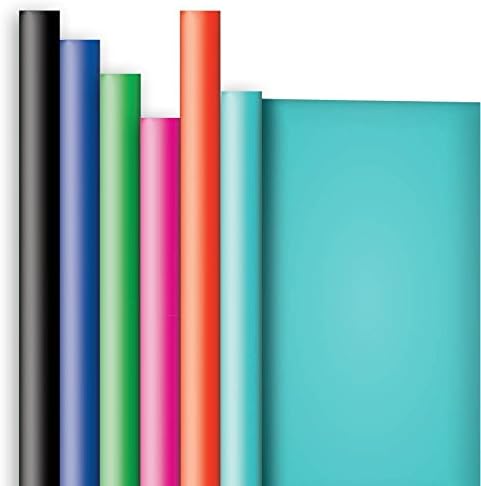 Jillson Roberts 6 Roll-Count All-Occasion Solid Color Gift Wrap Available in 10 by JILLSONROBERTS