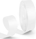 1 Inch 25 Yards Satin Ribbon White, Solid Color Fabric Ribbon by HimBen