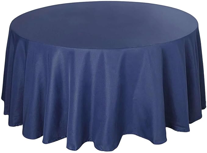 Efavormart Round Tablecloth, 132 Inch Stain & Wrinkle Resistant Washable Table - Image 6