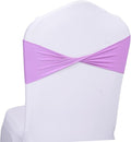 MDS Pack of 250 Spandex Chair Sashes Bows Elastic Stretch Dining Chair Bands by MDS