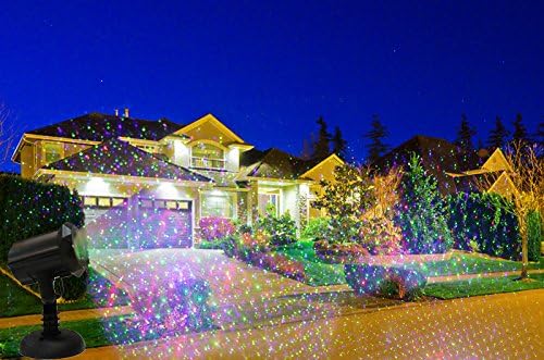 LEDMall Christmas Laser Projector Lights Outdoor, Motion Firefly Red - Image 5