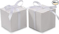 COTOPHER 100pcs Small Gift Boxes, Favor Boxes 2x2x2 inches Paper Gift Boxes by COTOPHER