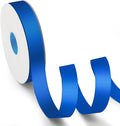 KMER LIFE 5/8 inch x 25 Yards Double Faced Polyester Royal Blue Satin Ribbon by KMERLIFE