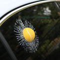 Car 3D elf Ball car Sticker, car Window Funny Creative Decorative Sticker by Unknown