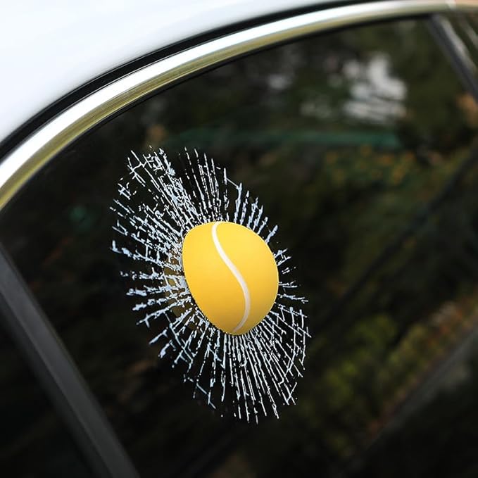 Car 3D elf Ball car Sticker, car Window Funny Creative Decorative Sticker by Unknown