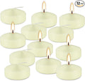 12 Pcs 2 - inch Floating Candles, Smokeless and Unscented, Burns Continuously by CAKETYCG