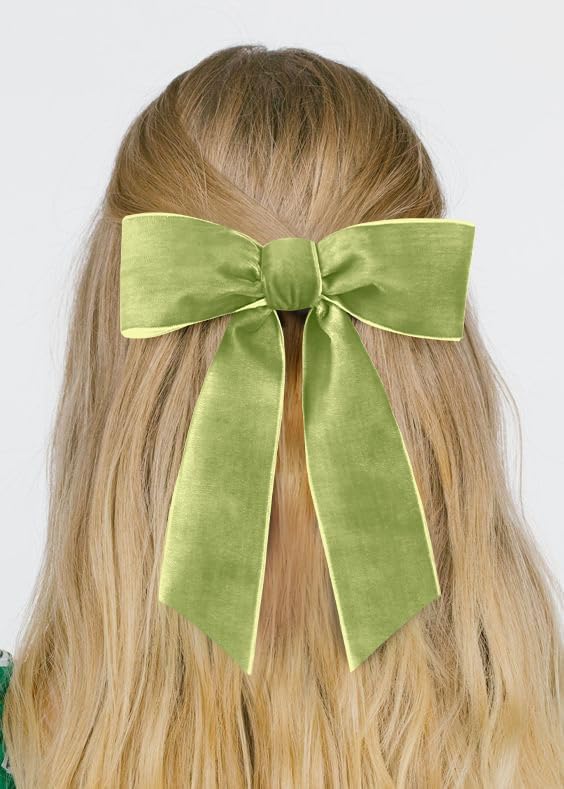 Sage Green Velvet Ribbon 1.5'' 25 Yards - Image 2