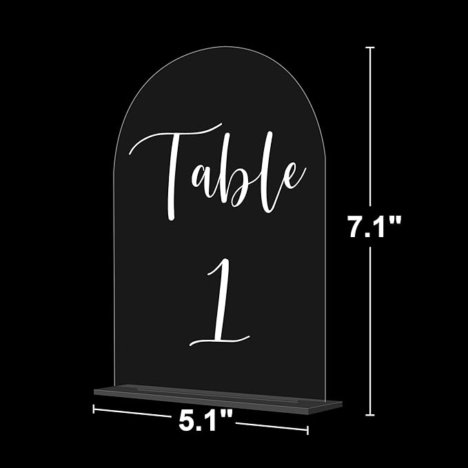 JOYIT Arch Wedding Table Numbers 1-40 - Image 2