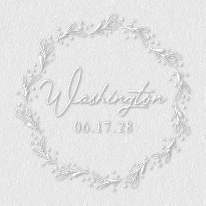 Personalized Wedding Embosser | Custom Made by 904Custom