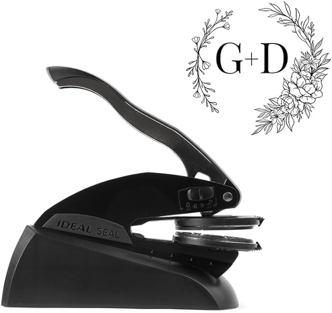 Personalized Wedding Embosser | Custom Made - Image 3