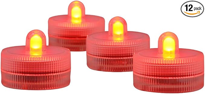 KITOSUN Submersible LED Lights cr2032 Battery Powered Underwater Waterproof LED by KITOSUN