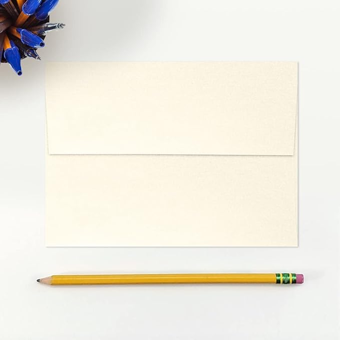 LUXPaper A7 Invitation Envelopes | Peel & Press | 5 1/4" x 7 1/4" | Champagne - Image 4