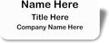 Custom Name Tag by Awards4U