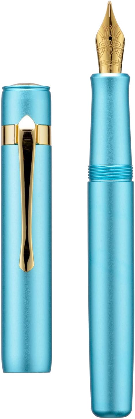 HONG DIAN M2 Black Forest Mini Fountain Pen, Medium Soft Nib & Sleek Shape - Image 2