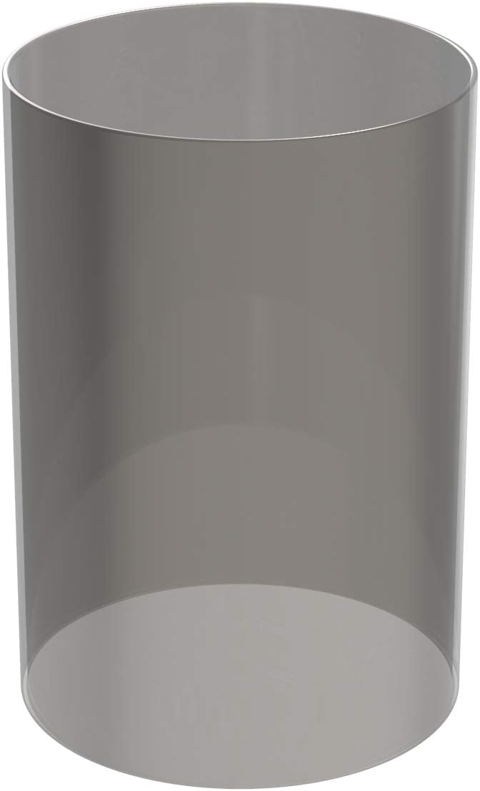 Electroplated Glass Hurricane Mirror Effect Cylinder Candle Holder Bottomless by AKLighting