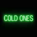 SpellBrite COLD ONES Sign | Beer-Related Sign by SpellBrite