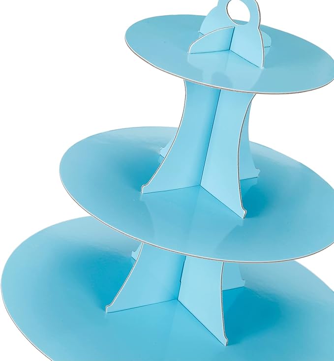 2Pcs 3-Tier Cupcake Stand, Cake Stand holder, Tiered DIY Cupcake Stand Tower - Image 4