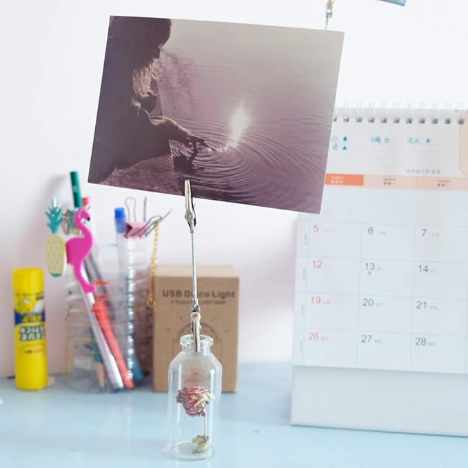 Wall Hanging Photo Display, DIY Picture Photo Frame String - Image 8