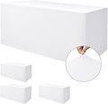 Nasitos White Fitted Table Covers by Nasitoshomedecor