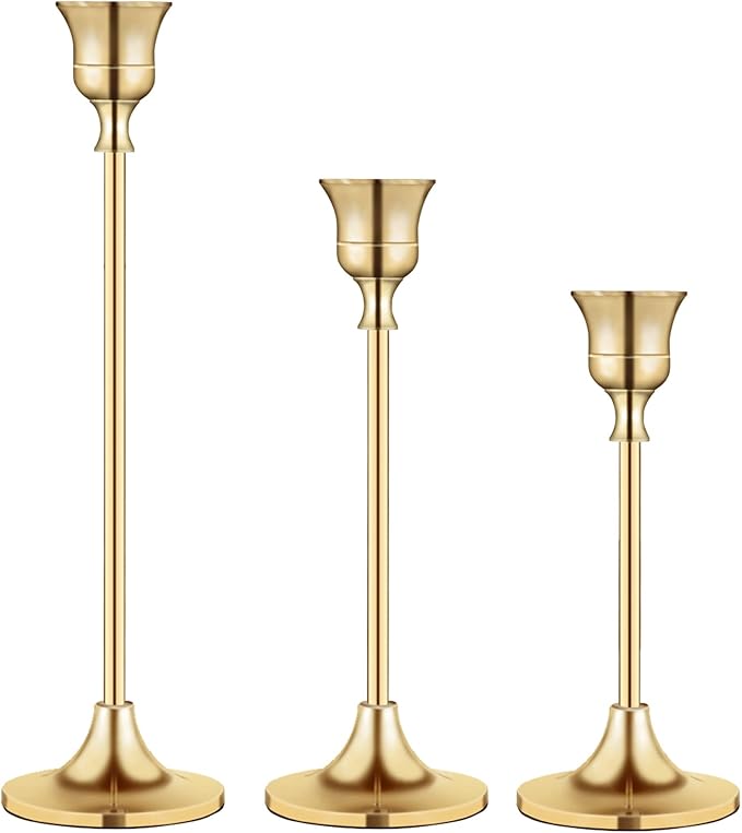 Candlestick Holders, Taper Candle Holder by BEZURA