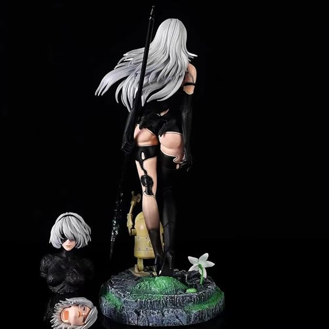 A2yorha Action Figure Anime Game Girl Figure No.2 Type A Interchangeable Head - Image 8