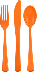 NOCCUR 180PCS Thanksgiving Plastic Silverware Disposable by NOCCUR