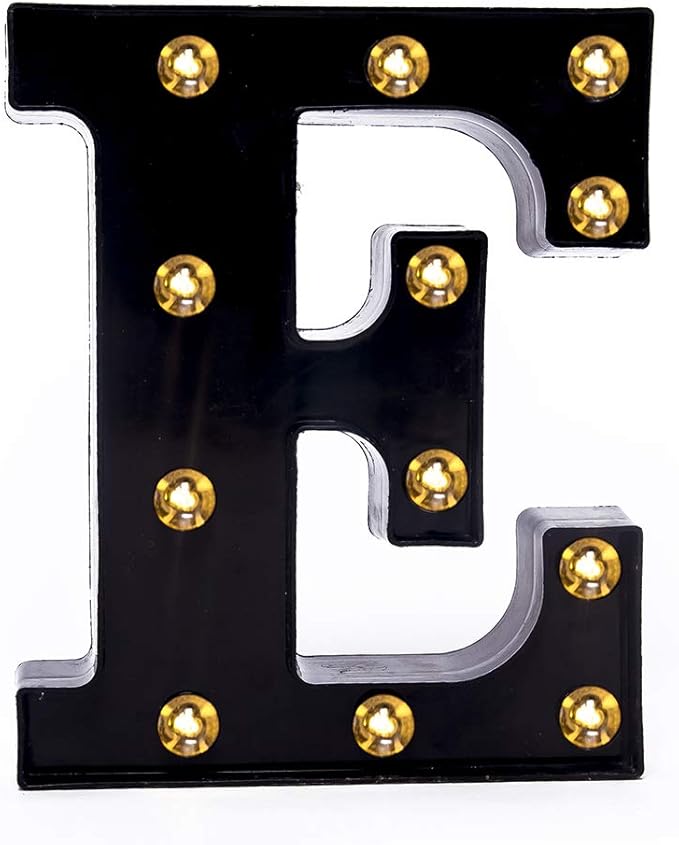 Foaky Black LED Marquee Number Lights Sign Light Up Marquee Number Lights Sign by Foaky